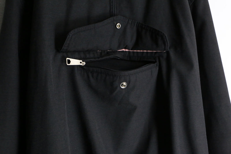 70’s front pocket half zip pullover