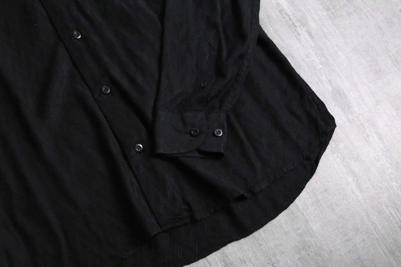 1990s GIANFRANCO FERRE herringbone shirt