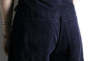 luster navy cotton corduroy pants