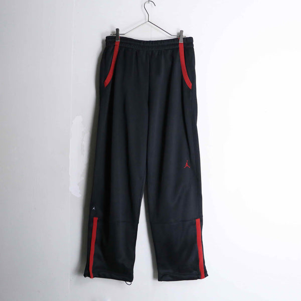 "JORDAN" red×black color design pants