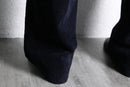 luster navy cotton corduroy pants