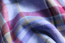 pastel madras check linen shirt