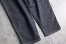 “CLOSED” dark indigo wide tapered denim trousers
