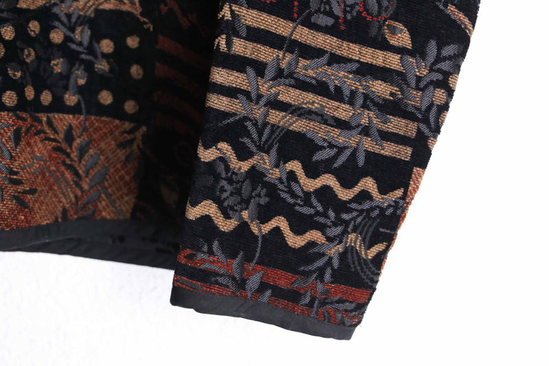 reversible total pattern jacket