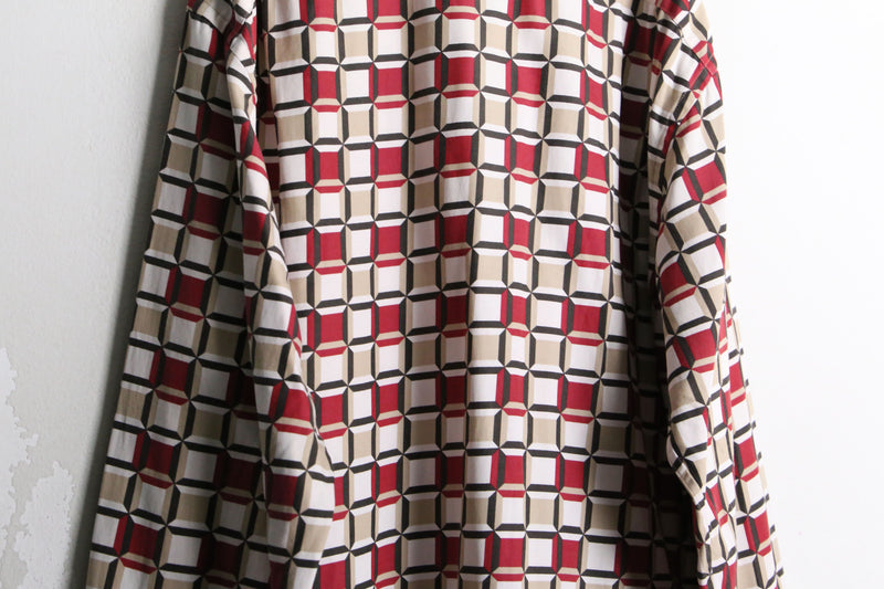 "Michael Kors" total pattern shirt