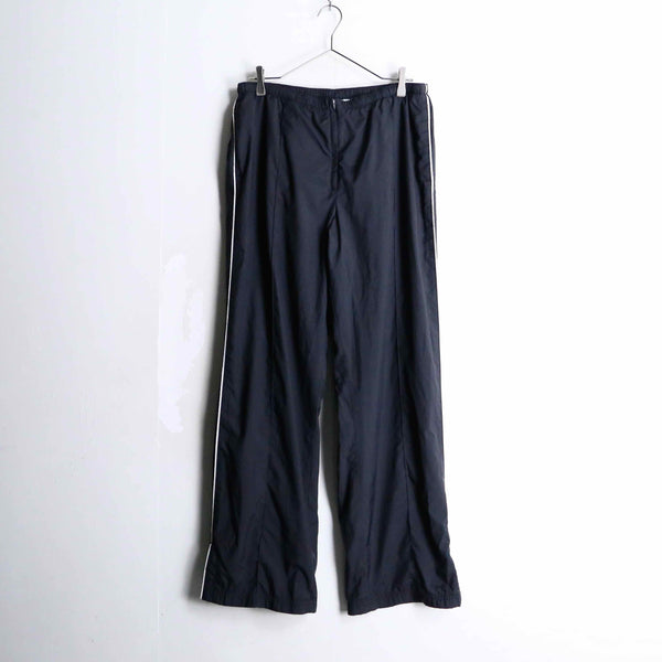 "NIKE" side line design nylon track pants