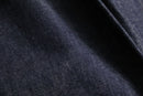 “CLOSED” dark indigo wide tapered denim trousers