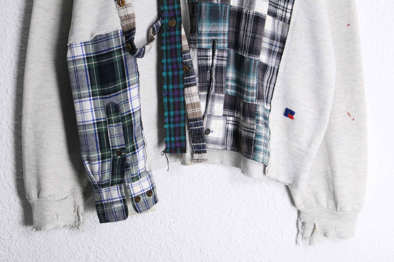 "Re:make" patchwork docking design sweat