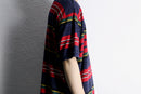 ”POLO by RL” multi color horizontal stripe s/s polo shirt