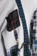 "Re:make" patchwork docking design sweat