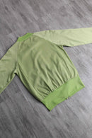 90-00's "adidas" light green tight track jacket