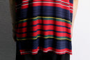 ”POLO by RL” multi color horizontal stripe s/s polo shirt