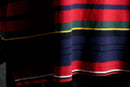 ”POLO by RL” multi color horizontal stripe s/s polo shirt