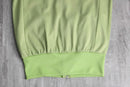 90-00's "adidas" light green tight track jacket