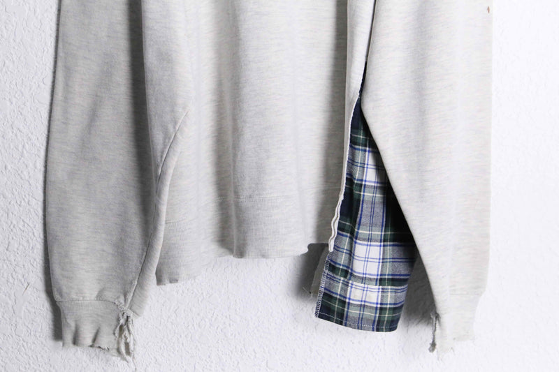 "Re:make" patchwork docking design sweat