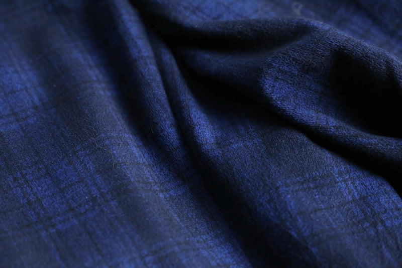 poly rayon velour check tailored jacket