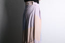 "Re:make" stripe shirt patchwork pajama pants