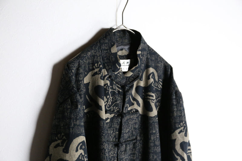 ethnic pattern china shirts jacket