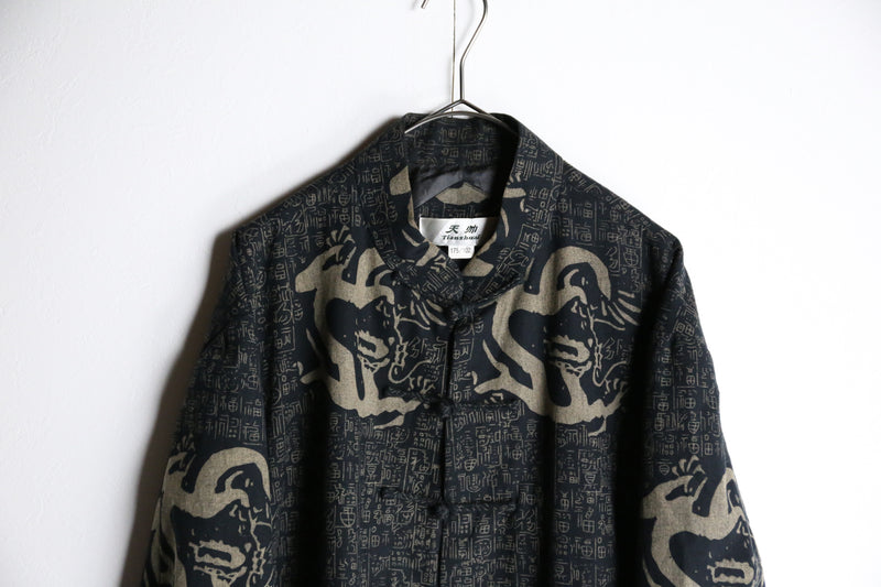 ethnic pattern china shirts jacket