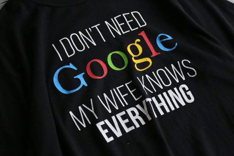 Google tee shirt