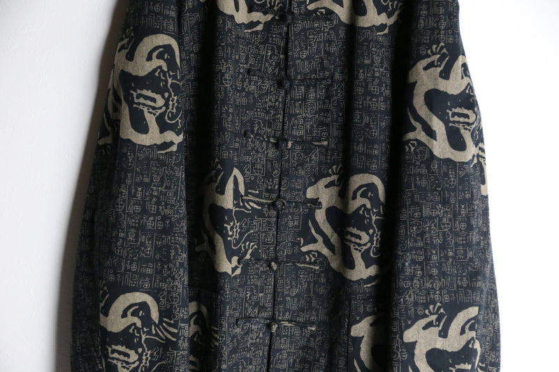 ethnic pattern china shirts jacket