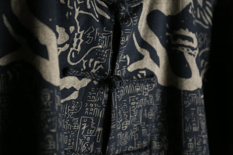 ethnic pattern china shirts jacket