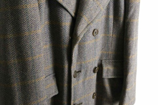 Aquascutum tweed long coat