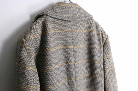 Aquascutum tweed long coat