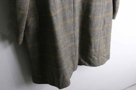 Aquascutum tweed long coat